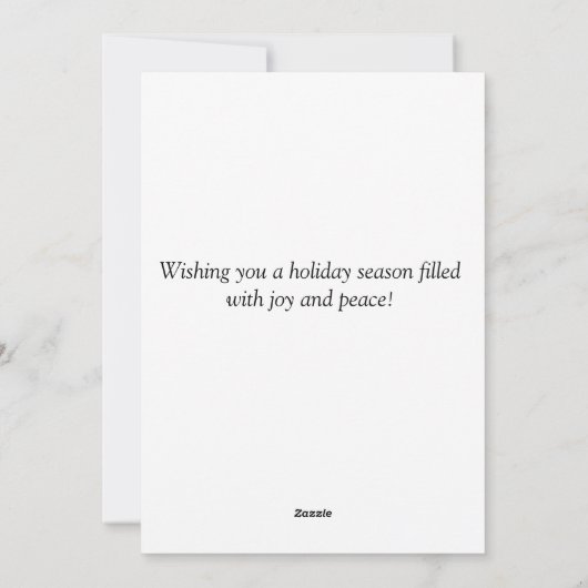 Kerstkaart (Achterkant)