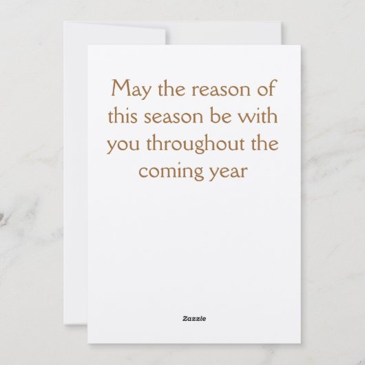 Kerstkaart (Achterkant)