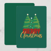 Kerstkaart (Voorkant / Achterkant)