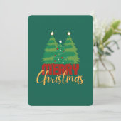 Kerstkaart (Staand voorkant)