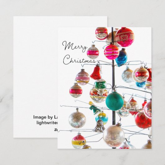 kerstkaart (Voorkant / Achterkant)