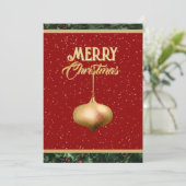 Kerstkaart (Staand voorkant)