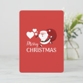 Kerstkaart (Staand voorkant)