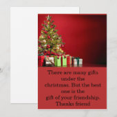 kerstkaart (Voorkant / Achterkant)