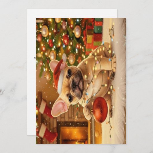 Kerstkaart (Voorkant / Achterkant)