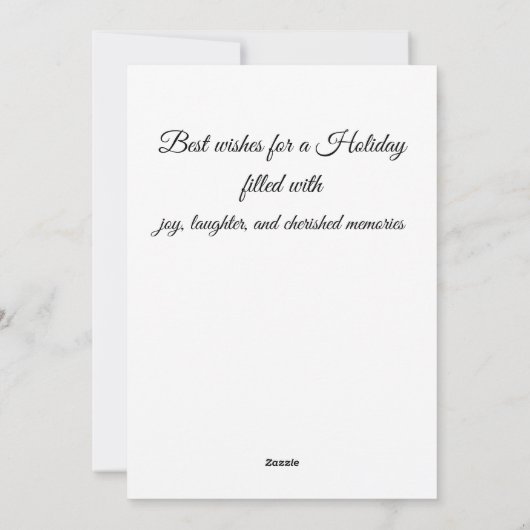 Kerstkaart (Achterkant)