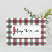 kerstkaart (Staand voorkant)