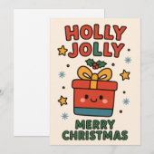 Kerstkaart (Voorkant / Achterkant)