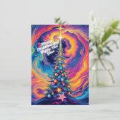 kerstkaart (Staand voorkant)