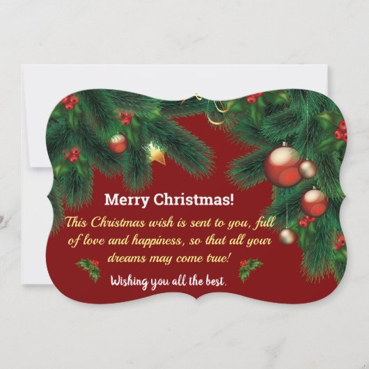 kerstkaart (Voorkant)