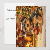 Kerstkaart (Voorkant / Achterkant)