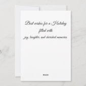 Kerstkaart (Achterkant)