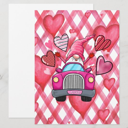 Kerstkaart (Voorkant / Achterkant)