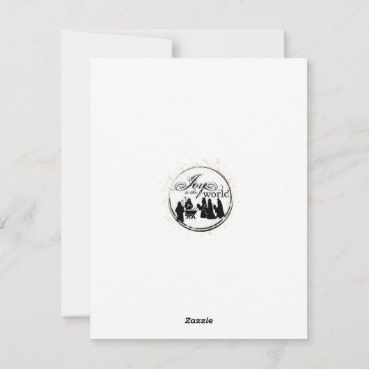 kerstkaart ❄ ❄ ❄ (Achterkant)