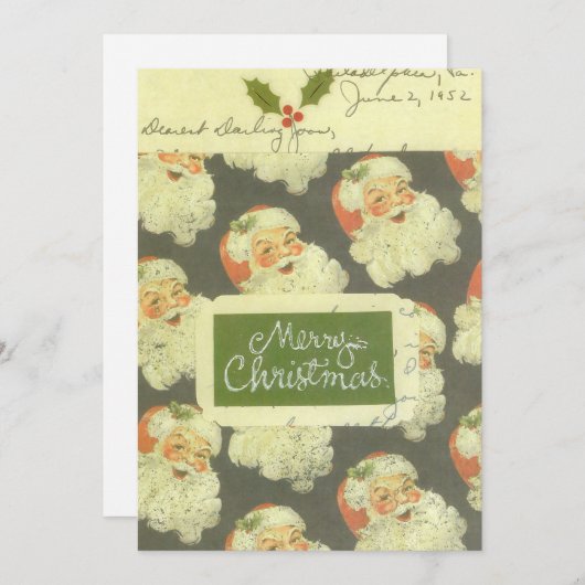  kerstkaart (Voorkant / Achterkant)