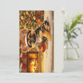 Kerstkaart (Staand voorkant)