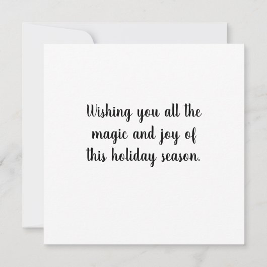 kerstkaart (Achterkant)