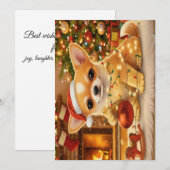 Kerstkaart (Voorkant / Achterkant)