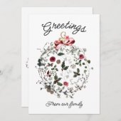  kerstkaart (Voorkant / Achterkant)