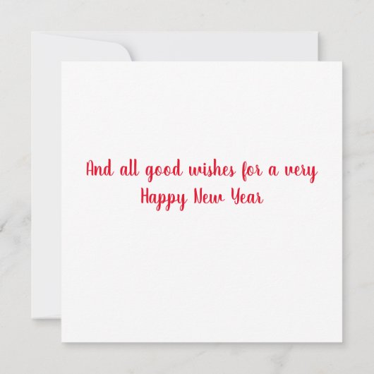 kerstkaart (Achterkant)