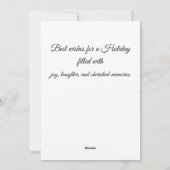 Kerstkaart (Achterkant)