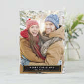 kerstkaart (Staand voorkant)