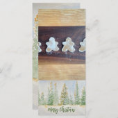 kerstkaart (Voorkant / Achterkant)