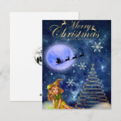 kerstkaart (Voorkant / Achterkant)