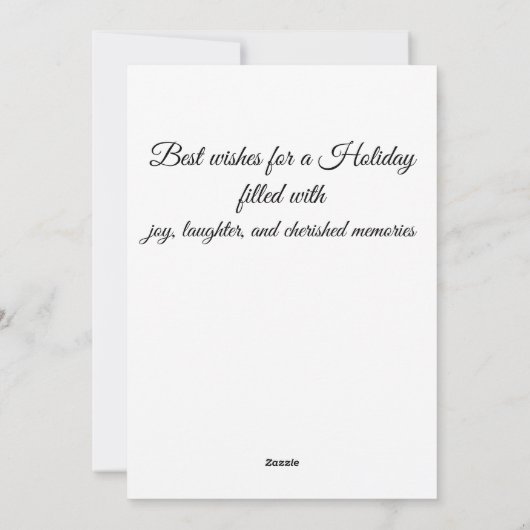 Kerstkaart (Achterkant)