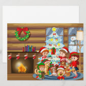 Kerstkaart (Voorkant / Achterkant)