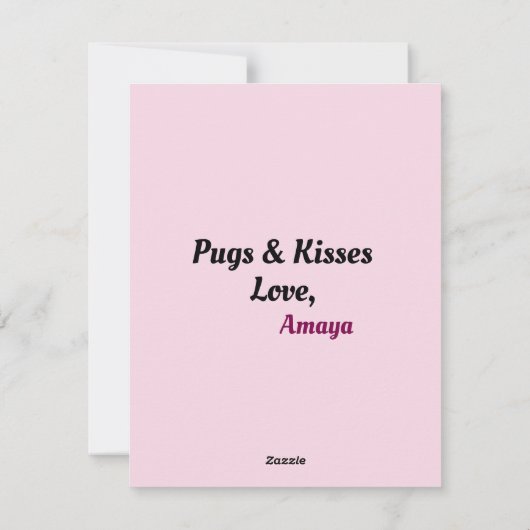 Kerstkaart (Achterkant)