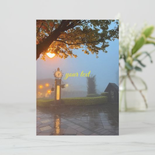 kerstkaart (Staand voorkant)