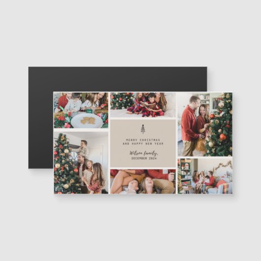 Kerstkaart (Voorkant / Achterkant)