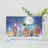 Kerstkaart (Staand voorkant)