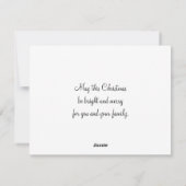 kerstkaart (Achterkant)