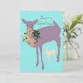 Kerstkaart (Staand voorkant)