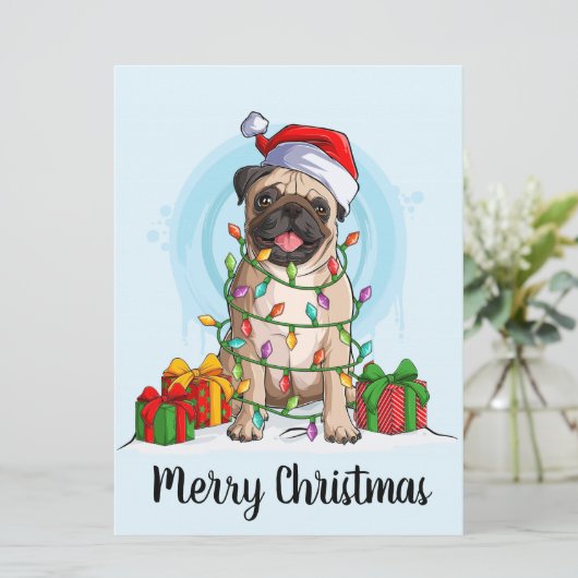 Kerstkaart (Staand voorkant)