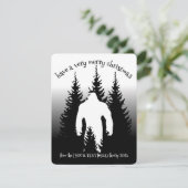 kerstkaart (Staand voorkant)