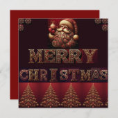 kerstkaart (Voorkant / Achterkant)