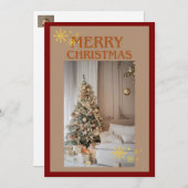 kerstkaart (Voorkant / Achterkant)