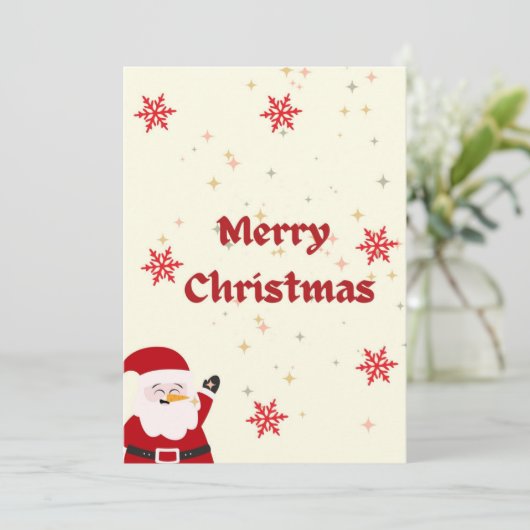 KERSTKAART (Staand voorkant)