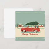 Kerstkaart (Voorkant / Achterkant)