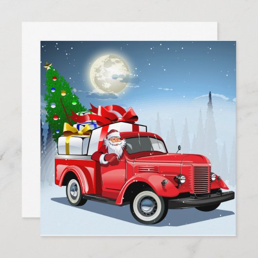 Kerstkaart (Voorkant / Achterkant)