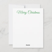 Kerstkaart (Achterkant)