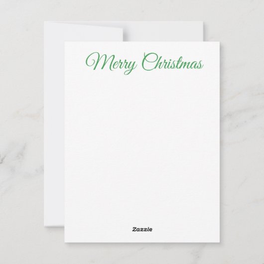 Kerstkaart (Achterkant)