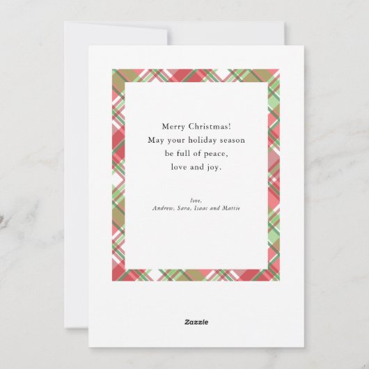 kerstkaart (Achterkant)