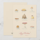 kerstkaart (Voorkant / Achterkant)