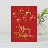 Kerstkaart (Staand voorkant)
