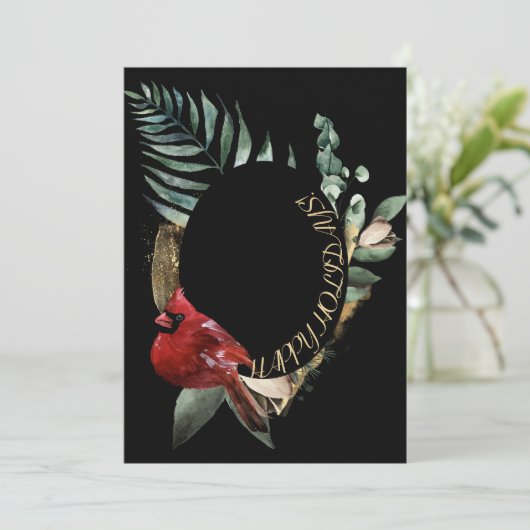 Kerstkaart (Staand voorkant)