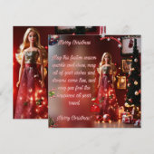 kerstkaart (Voorkant / Achterkant)